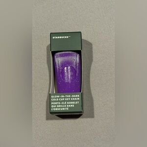 Starbucks Cold Cup Keychain Ornament - 2024 Halloween Glow In The Dark New!